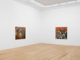 Exhibition view: Bertina Lopes, I know the mystery that mother suffers, Andrew Kreps Gallery, 22 Cortlandt Alley, New York (13 January–18 February 2023). Courtesy Andrew Kreps Gallery.