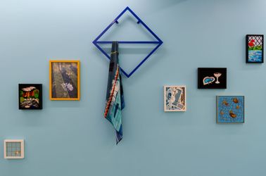 Exhibition view: Erica van Zon, Deep Deep Icy Blue, Jhana Millers, Wellington (17 February–20 March 2022). Courtesy Jhana Millers.