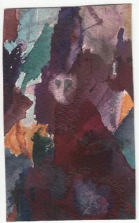 Mann mit Hut by Herbert Beck contemporary artwork painting, works on paper