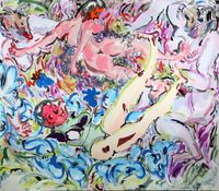 Super Dream No. 1 (Part 1) by Xinyan Zhang contemporary artwork painting