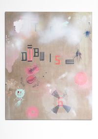DUB WISE (#6 loomstate) by Sarah crowEST contemporary artwork painting