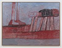 Lower Level by Philip Guston contemporary artwork painting, works on paper