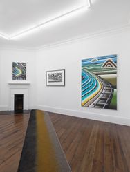 Exhibition view: Andreas Schulze, Land’s End, Sprüth Magers, London (14 April–20 May 2023). Courtesy Sprüth Magers. Photo: Ben Westoby.