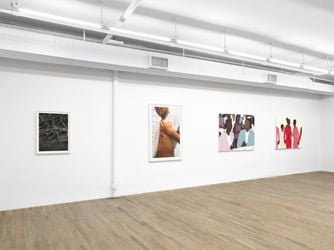 Exhibition view: Group Exhibition, Body Language, Andrew Kreps Gallery, 55 Walker Street, New York (7 January–12 February 2022). Courtesy Andrew Kreps Gallery. Photo: Dan Bradica.