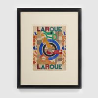 La Roue (Projet d'affiche pur La Roue D'Abel Gance) by Fernand Léger contemporary artwork painting