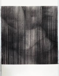 untitled charcoal V (inside out) by Sam Harrison contemporary artwork works on paper, drawing