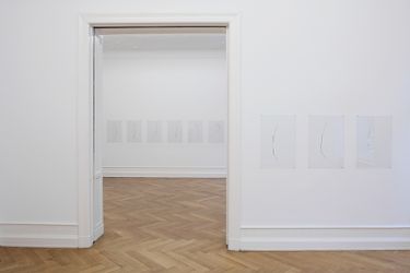 Exhibition view: Florian Pumhösl, Diminution, Galerie Buchholz, Berlin (30 April–26 June 2011). Courtesy Galerie Buchholz.