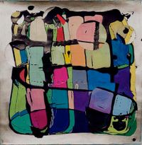 Jiggle Grid by Miranda Parkes contemporary artwork painting