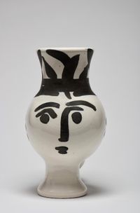 Chouette femme by Pablo Picasso contemporary artwork ceramics
