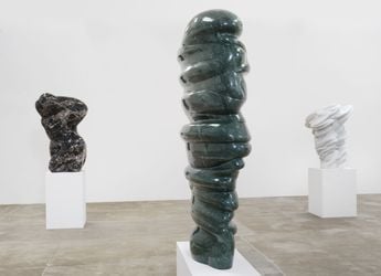 Exhibition view: Tony Cragg, Marian Goodman Gallery, Los Angeles (26 April–29 June 2024). Courtesy Marian Goodman Gallery.