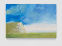 the white cliffs of Dover by Karen Kilimnik contemporary artwork painting