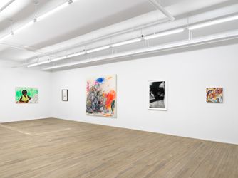 Exhibition view: Group Exhibition, Body Language, Andrew Kreps Gallery, 55 Walker Street, New York (7 January–12 February 2022). Courtesy Andrew Kreps Gallery. Photo: Dan Bradica.