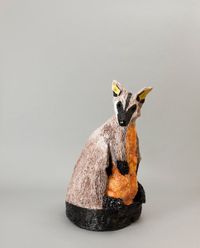Brush Tailed Rock Wallaby 10 by Peter Cooley contemporary artwork sculpture