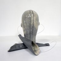 Headcase 17 by Julia Morison contemporary artwork sculpture, ceramics