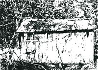 Ted's Cabin ‒ Exterior by Heribert C. Ottersbach contemporary artwork works on paper, drawing