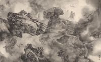Auspicious Dragons for all Seasons by Tai Xiangzhou contemporary artwork painting
