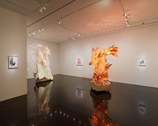 Exhibition view: Frank Gehry, Ruminations, Gagosian, New York (8 February–6 April 2024). Courtesy Gagosian