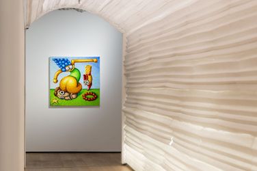Exhibition view: Sebastian Chaumeton, Baby Blue, Whitestone Gallery, Hong Kong (26 October–25 November 2023). Courtesy Whitestone Gallery, Hong Kong.