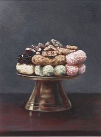 Biscuits by Helena Parada Kim contemporary artwork painting