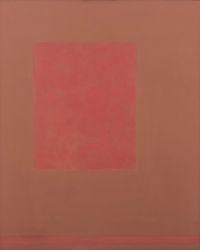 Pink Sun Box by Theodoros Stamos contemporary artwork painting
