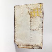 Untitled (Page Painting) by Lawrence Carroll contemporary artwork painting, sculpture