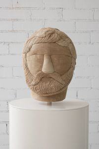Heraclitus Pillar by Sergio Roger contemporary artwork sculpture