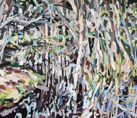 Paperbark swamp (Centennial Park) by Oliver Watts contemporary artwork painting