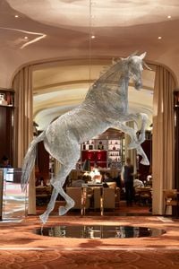 Pegasus by Tess Dumon contemporary artwork sculpture