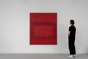 Cool Series #48, Striated Red by Perle Fine contemporary artwork 3