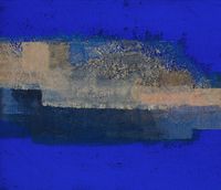 IN BLUE Oct '20 (A) by Katsuyoshi Inokuma contemporary artwork painting