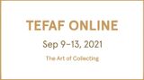Contemporary art art fair, TEFAF Online at Almine Rech, Brussels, Belgium