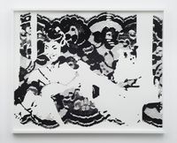 Afrita Hanem II by Zoulikha Bouabdellah contemporary artwork works on paper