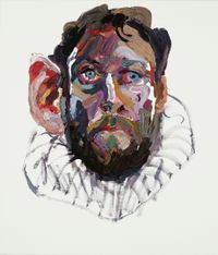 Self Portrait (Ear) by Ben Quilty contemporary artwork painting