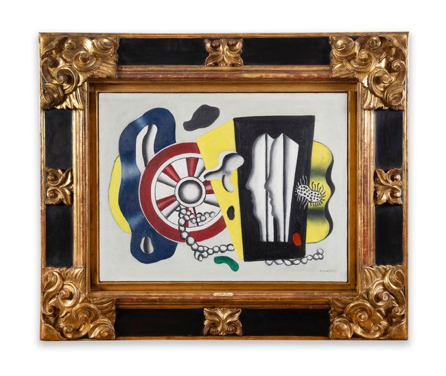 Composition aux profils by Fernand Léger contemporary artwork