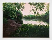 Hollow Pond 8 by Hannah Brown contemporary artwork painting
