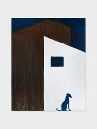 Haus und Hund 2 by Valentin Carron contemporary artwork painting