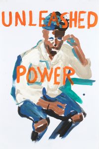Unleashed Power by Erik Schmidt contemporary artwork works on paper