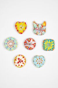Colorful Donuts Set by Jae Yong Kim contemporary artwork sculpture
