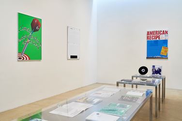 Exhibition view: Shim Woo Yoon, Peony and Crab (Open Recent Graphic Design 2019), ONE AND J. Gallery, Seoul (8–25 August 2019). Courtesy ONE AND J. Gallery.