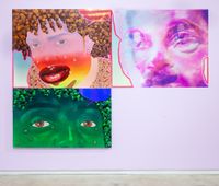 Happyness by Devan Shimoyama contemporary artwork painting, works on paper, sculpture, photography, print, drawing