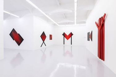 Exhibition view: Po Po, Ascending Primeval Codes, Ames Yavuz, Singapore (27 April–2 June 2024). Courtesy Ames Yavuz.