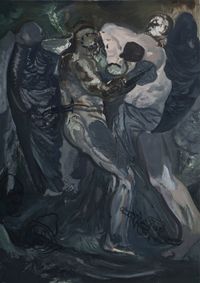 Fighting Angel 1# by Zhu Xiangmin contemporary artwork painting