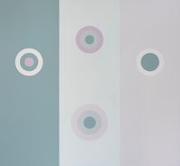 Discovery & Proof 1 by Tess Jaray contemporary artwork painting