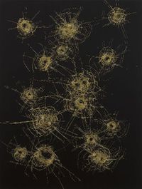 Gold Constellation No.2 金星空 No.2 by Zhao Zhao contemporary artwork textile, textile, textile