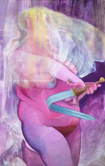 Veil and Sword by Lindsey Mclean contemporary artwork