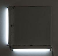 Light out square pane by Bill Culbert contemporary artwork sculpture
