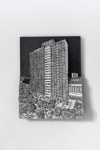 Elbblick (L) by Martin Spengler contemporary artwork works on paper