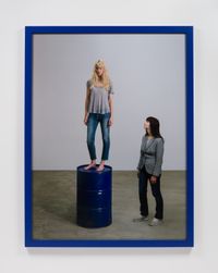 Claudia and Me by Gillian Wearing contemporary artwork print