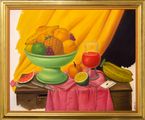 Still Life with Playing Cards by Fernando Botero contemporary artwork 2