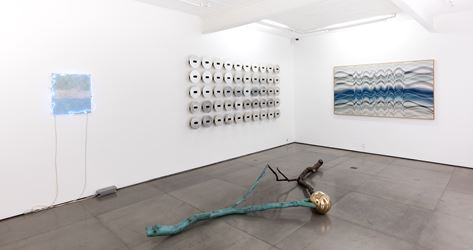Exhibition view: Group Exhibition, Reflections on Time and Space, Galeria Nara Roesler,  Rio de Janeiro (16 September–2 November 2019). Courtesy the artist and Galeria Nara Roesler. Photo: © Pat Kilgore.